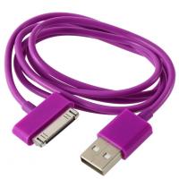 Кабель USB BS-4250 цветной ( для IPhone4) 1м