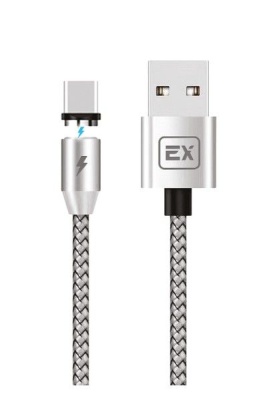 Кабель USB 2.1А магнитный EX-K-787 (TYPE C) 1м фото