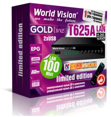 ТВ приставка цифровая эфирная World Vision T625ALAN фото