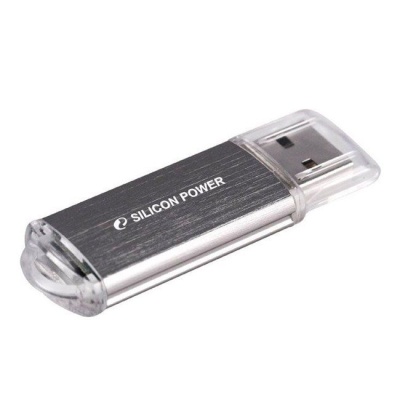 Флеш накопитель USB 8GB Silicon Power Ultima серебро, USB 2.0 фото