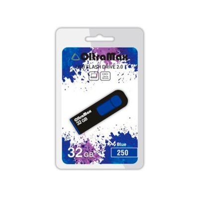 Флеш накопитель USB 32GB OltraMax 250 Blue, USB 2.0 фото